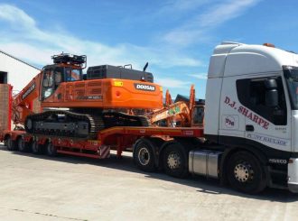 4  Axle  Stepframe  Low  Loader